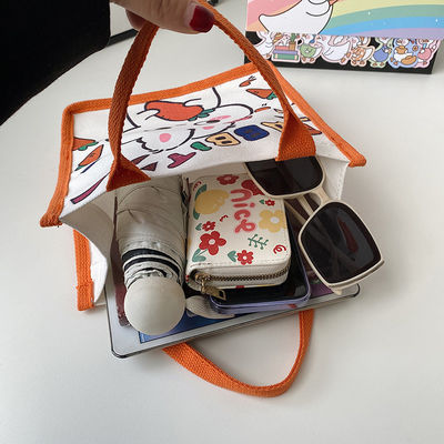 Bolso de compras de Winnie The Pooh Rubber Stamp Kiki Titi Cartoon Shoulder Canvas Ladies