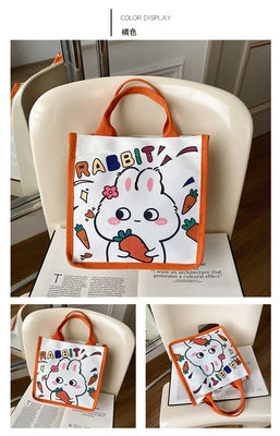 Bolso de compras de Winnie The Pooh Rubber Stamp Kiki Titi Cartoon Shoulder Canvas Ladies
