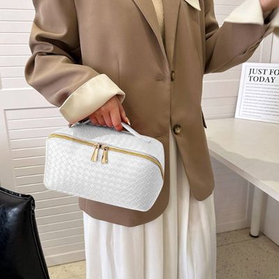 Bolsos cosméticos del bolso del viaje de la capacidad grande con los compartimientos para las señoras de las mujeres