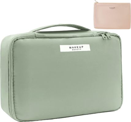 Bolso cosmético de la venta de los bolsos de la cerveza-capacidad comsmetic caliente del bolso con la manija para las mujeres de las señoras