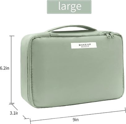 Bolso cosmético de la venta de los bolsos de la cerveza-capacidad comsmetic caliente del bolso con la manija para las mujeres de las señoras