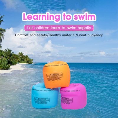 Las mangas de aire inflables del flotador del PVC de Ring Foldable del brazo de la natación de los niños circundan