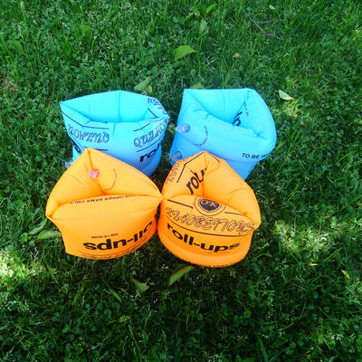 Las mangas de aire inflables del flotador del PVC de Ring Foldable del brazo de la natación de los niños circundan