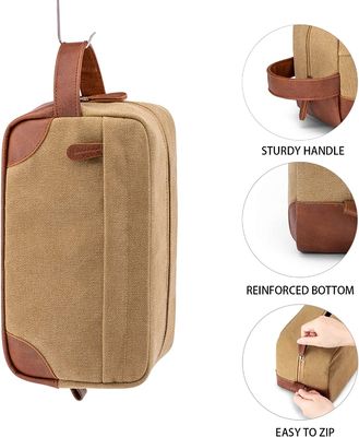 Bolso de alta calidad del viaje de Tolietry para los hombres y las mujeres con la manija