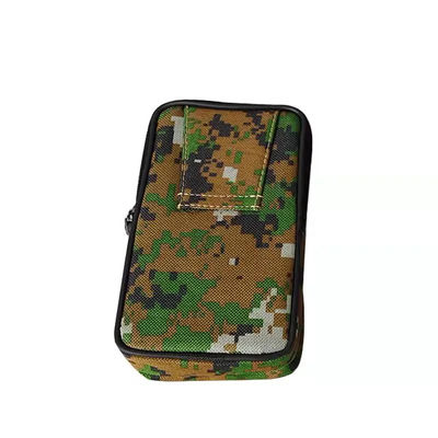 Impermeabilice la cartera multi del clip de la correa de la bolsa de la cintura del teléfono de la lona de la función de 6,5 pulgadas para el hombre