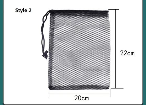 Pelota de tenis del golf del almacenamiento de Mesh Pocket Net Pouch For del bolso de lazo de los deportes del poliéster