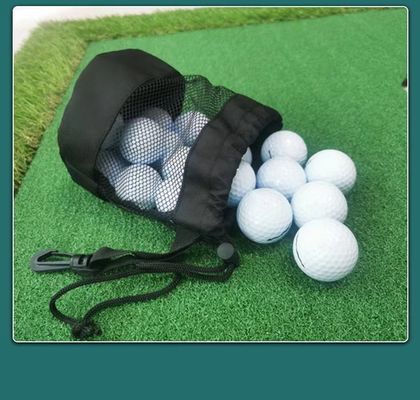 Pelota de tenis del golf del almacenamiento de Mesh Pocket Net Pouch For del bolso de lazo de los deportes del poliéster
