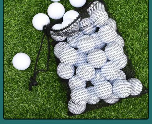 Pelota de tenis del golf del almacenamiento de Mesh Pocket Net Pouch For del bolso de lazo de los deportes del poliéster