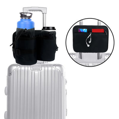 La carta blanca durable del soporte de vaso del viaje del equipaje cabe todas las manijas de la maleta