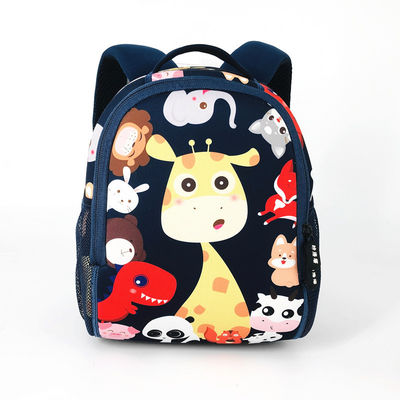 Los niños modificados para requisitos particulares enseñan viaje material que se zambulle de la prenda impermeable de la guardería de los bolsos