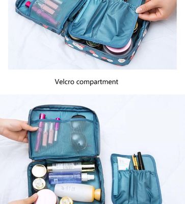 Organizador cosmético Waterproof de los artículos de tocador de las mujeres del bolso del viaje multifuncional al aire libre