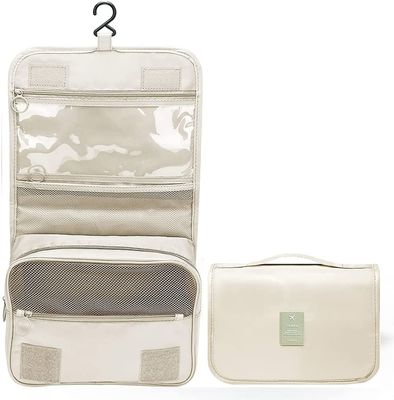 Las mujeres grandes de Oxford viajan organizador cosmético Dopp Kit Hanging del bolso