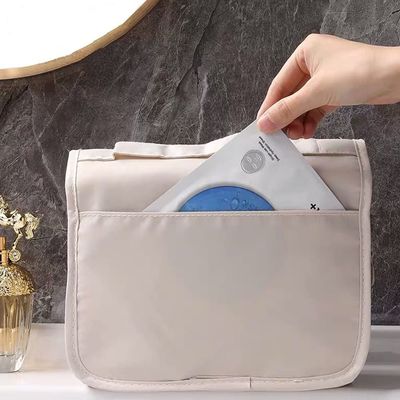 Las mujeres grandes de Oxford viajan organizador cosmético Dopp Kit Hanging del bolso
