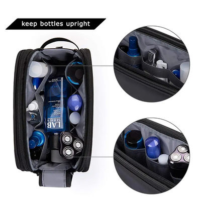 Bolso protector a prueba de choques hidrófugo del artículo de tocador de los &amp;Storgae del bolso de Dopp Kit del organizador del artículo de tocador del viaje que afeita para los hombres