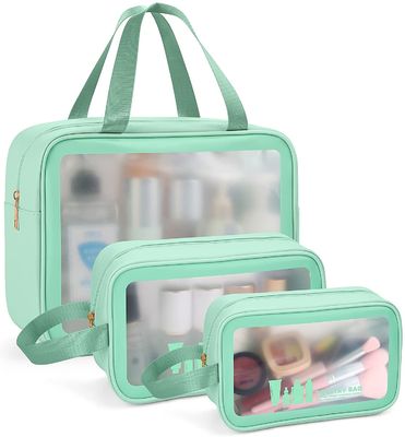 Bolso para los hombres de las mujeres, organizador cosmético del artículo de tocador del viaje del bolso del maquillaje de la prenda impermeable para los accesorios
