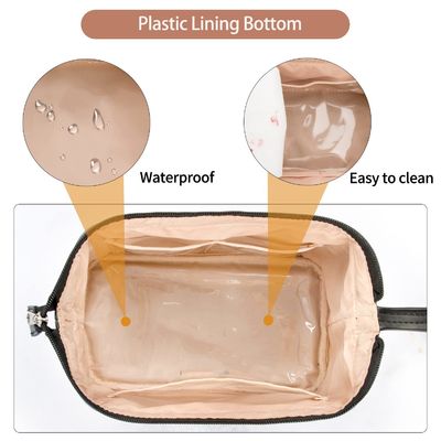 Bolso lavado de encargo del retrete del viaje del poliéster del poliéster del bolso cosmético para hombre adulto al por mayor del artículo de tocador para los hombres