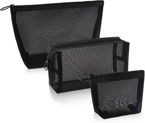Resistente de agua ligero del bolso del maquillaje del bolso del artículo de tocador del viaje con la manija práctica