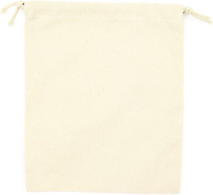 Bolsas ligeras y duraderas con cordón de muselina de lona de algodón pequeñas