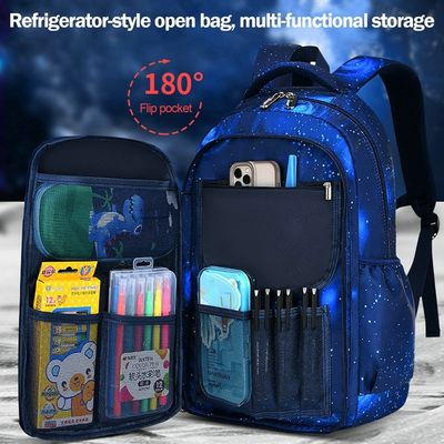 Los niños impermeabilizan la mochila de apertura lateral de la escuela para el estudiante de la escuela primaria de los niños