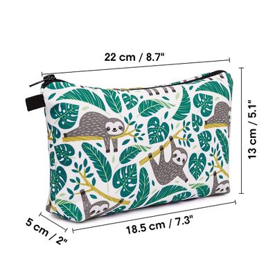 Bolso cosmético de alta calidad resistente de agua para el organizador Small Mini Makeup Pouch del bolso del maquillaje de las mujeres para el monedero