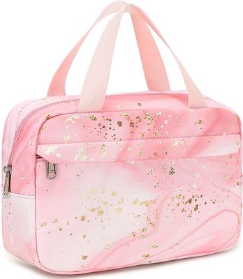 El bolso del maquillaje para las muchachas de las mujeres viaja Tote Large Make Up Organizer cosmético que el artículo de tocador empaqueta el monedero impermeable de la bolsa de la cremallera