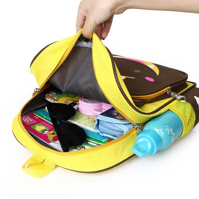 Lightweigt durable imprimió la mochila para la muchacha primaria de la historieta de la calidad de la mochila del poliéster de la mochila de los alumnos