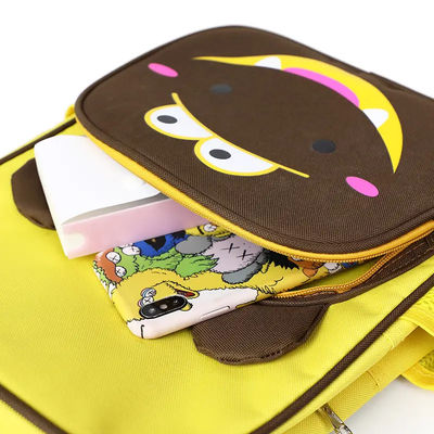 Lightweigt durable imprimió la mochila para la muchacha primaria de la historieta de la calidad de la mochila del poliéster de la mochila de los alumnos