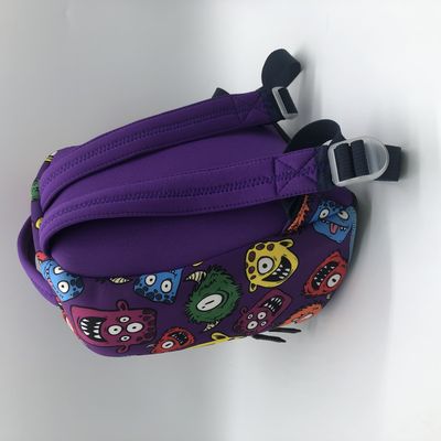 Prenda impermeable perdida anti del arco iris que se zambulle de la cartera material de la historieta para el bebé de los niños