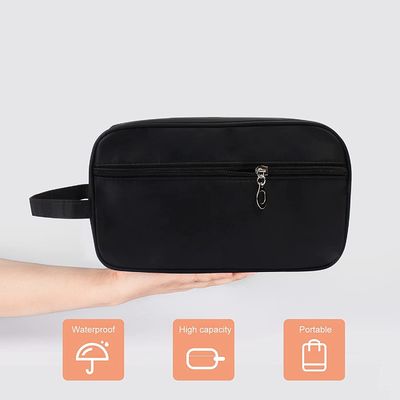 Bolso que afeita para hombre resistente ligero liso para viajar, equipo de agua de Dopp del viaje para los accesorios de los artículos de tocador