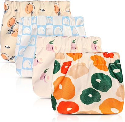 Prenda impermeable durable 4 PCS Mini Cosmetic Bag para las mujeres, Mini Travel Bag impermeable, Mini Bag para el organizador de la barra de labios del monedero