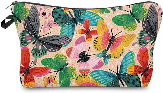 Bolsos cosméticos hidrófugos ligeros del artículo de tocador del bolso de la moda con la cremallera