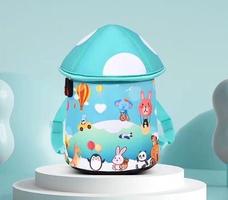 seta   los niños del bolso SBR de la educación del neopreno de la forma 3D hacen excursionismo la mochila suave de la muchacha de la luz del bolso de la guardería