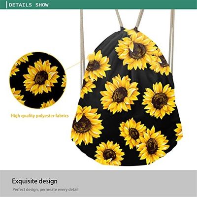 Lager Capacity Drawstring Bag Backpack durable e impermeable