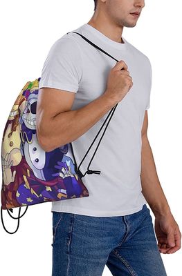 Bolso ajustable de la yoga de los deportes del bolso de la cuerda de la prenda impermeable del bolso del gimnasio de los deportes de la mochila del lazo