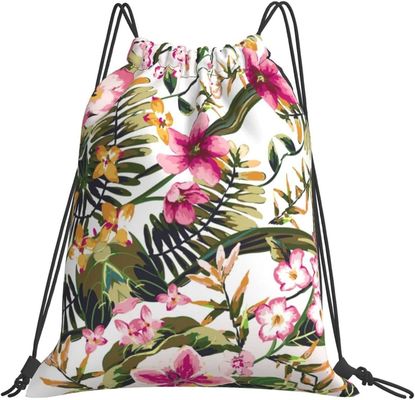 Los bolsos de lazo para las muchachas de las mujeres atan el nilón ligero resistente de agua del bolso de la yoga de la mochila