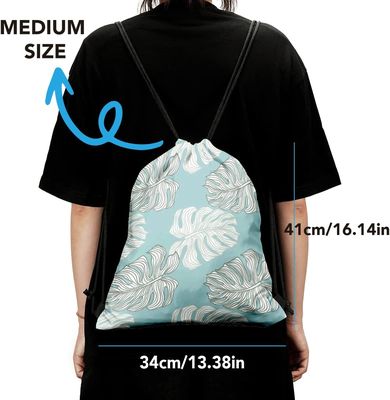 Mochila ligera e impermeable del viaje de los deportes del gimnasio de Sackpack del bolso de secuencia del bolso de lazo de la mochila