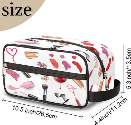 Bolso portátil durable del artículo de tocador del viaje de la prenda impermeable, ducha de Dopp Kit Cosmetic Organizer Makeup Bag que afeita el bolso para las mujeres de los hombres