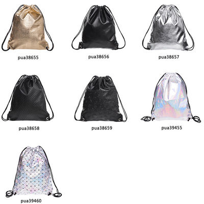 Bolso de secuencia de cuero de encargo del almacenamiento de la prenda impermeable de las auriculares de los bolsos de lazo de la PU