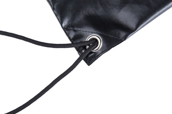 Bolso de secuencia de cuero de encargo del almacenamiento de la prenda impermeable de las auriculares de los bolsos de lazo de la PU