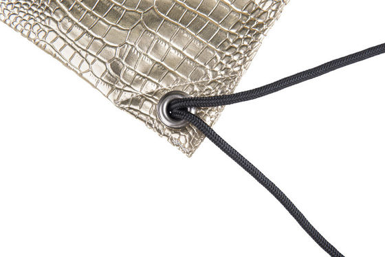 Bolso de secuencia de cuero de encargo del almacenamiento de la prenda impermeable de las auriculares de los bolsos de lazo de la PU