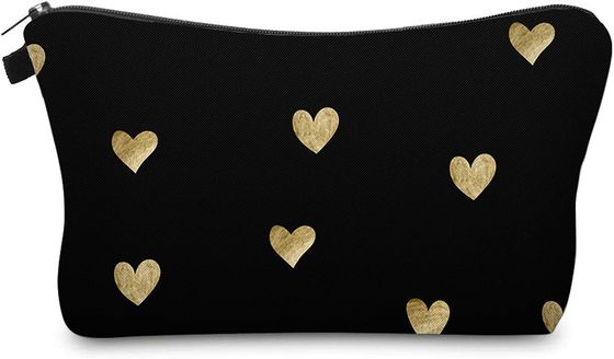 Pequeño regalo de la bolsa del viaje del maquillaje del bolso cosmético lindo ligero y suave del bolso para las mujeres