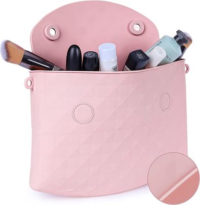 Pequeño regalo de la bolsa del viaje del maquillaje del bolso cosmético lindo ligero y suave del bolso para las mujeres