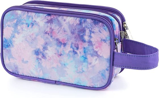 Bolso del artículo de tocador del viaje para poco viajar colgante adolescente joven del bolso del lavado de la prenda impermeable cosmética del maquillaje de las muchachas