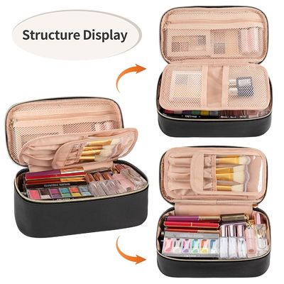 Pequeño bolso cosmético, bolso lindo portátil del maquillaje del viaje para las mujeres y muchachas