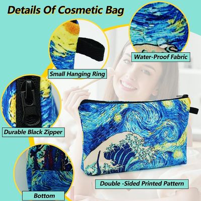 Bolso impermeable ligero del maquillaje del viaje para las mujeres