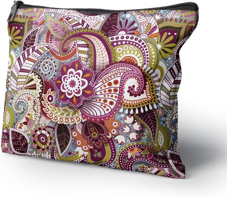 Bolso impermeable del artículo de tocador del viaje de Mandala Cosmetic Bag For Women del bolso del maquillaje