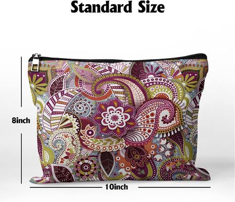 Bolso impermeable del artículo de tocador del viaje de Mandala Cosmetic Bag For Women del bolso del maquillaje