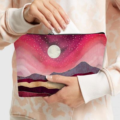 Los bolsos cosméticos del bolso respetuoso del medio ambiente suave durable a prueba de choques del maquillaje viajan organizador Zipper For Women