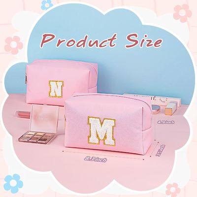 Bolso cosmético del artículo de tocador del viaje del bolso, regalo de cumpleaños personalizado para la muchacha adolescente de las mujeres, materia de muy buen gusto del viaje para las muchachas