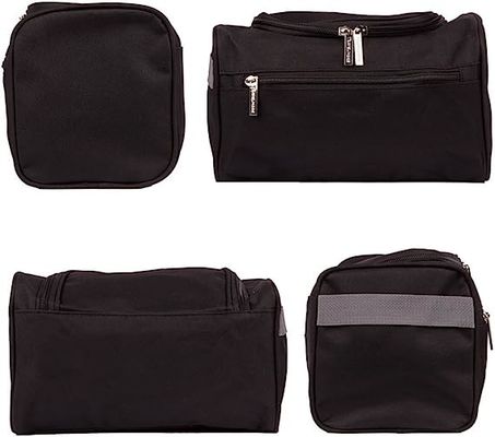 Organizador colgante a prueba de choques Bathroom Hygiene Dopp Kit With Hook del bolso del artículo de tocador del viaje